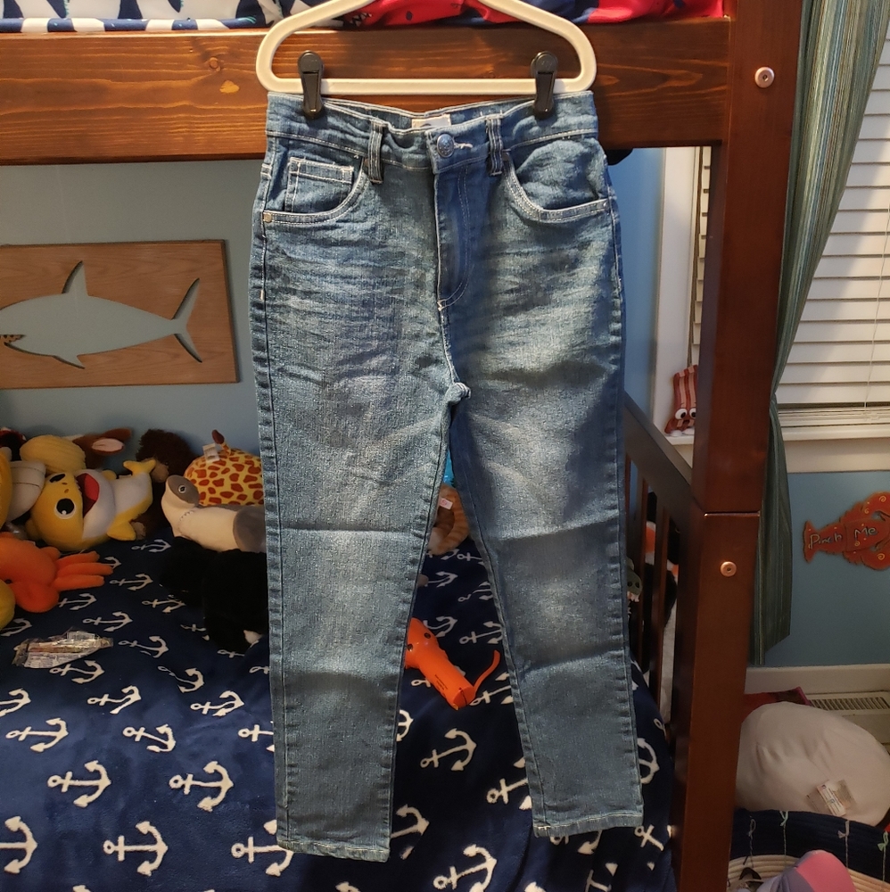 Copper denim jeans 👖